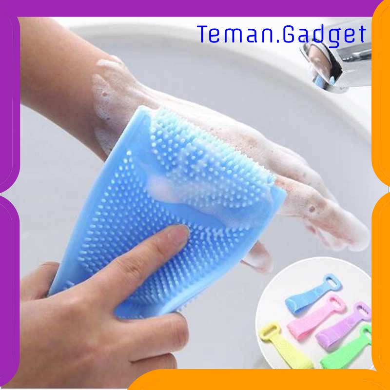 TG-FE351 BWOHOPS ALAT BANTU MANDI SIKAT PUNGGUNG SILICONE SCRUB BRUSH - BW60