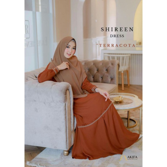 SHIREEN DRESS BY AKIFA GAMIS AKIFA BUSUI TERBARU KEKINIAN BEST SELLER