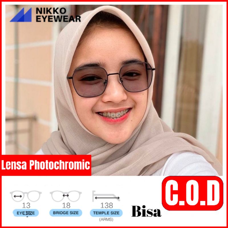 Frame Kacamata 1318, Gratis Lensa Photocromik,Gratis Lensa Blueray,Kacamata Antiradiasi,