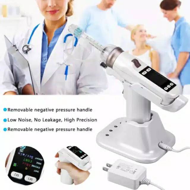 Mesotheraphy Mesogun Ez injector alat injeksi serum  pressure mesotheraphy needle