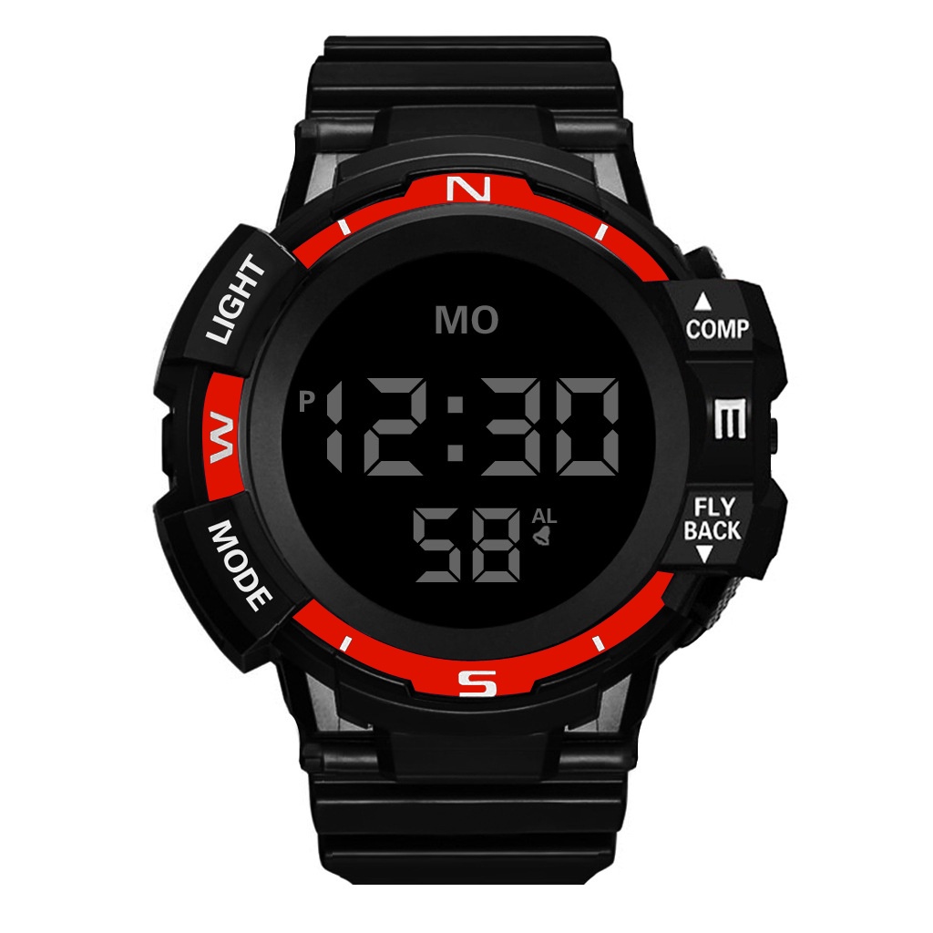 Jam Tangan Pria Digital Fashion Sporty Multifunctional Electonic /  Jam Tangan Luxury Men Digital