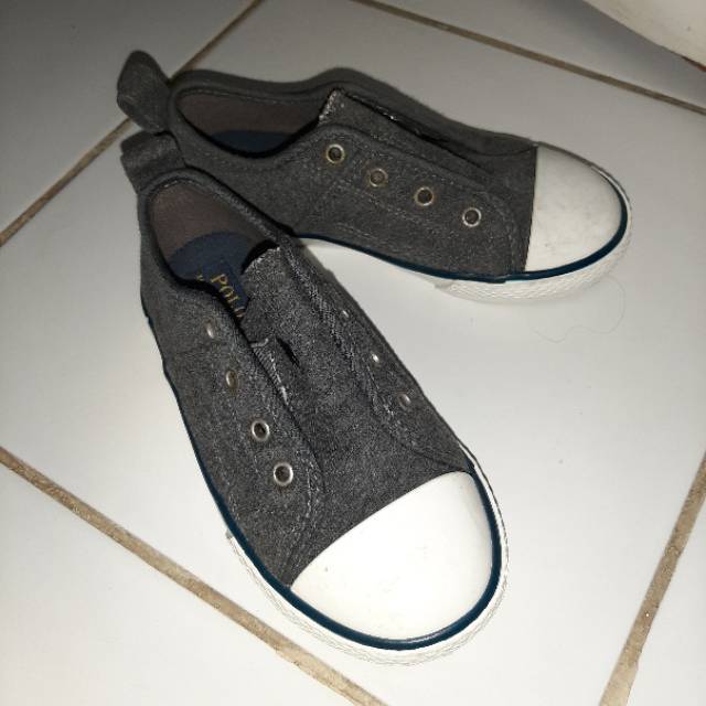 POLO Ralph Lauren Kids Shoes length 17.9cm Sepatu Anak Original