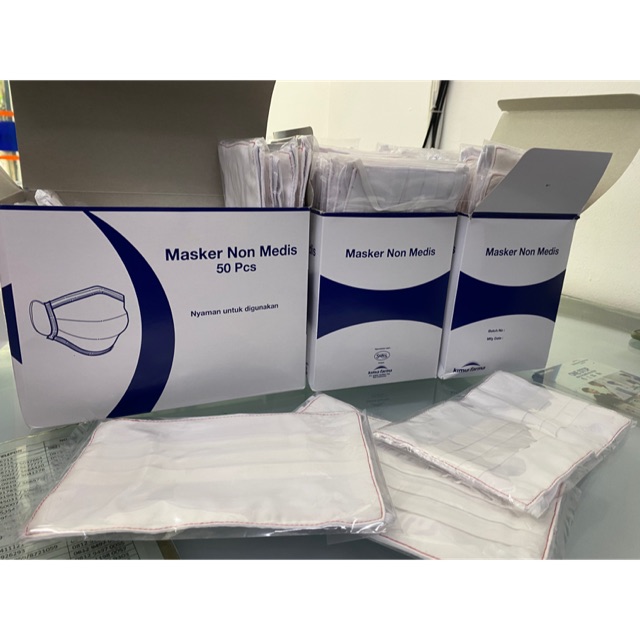 Masker Kain Kimia Farma by Sritex isi 50pcs