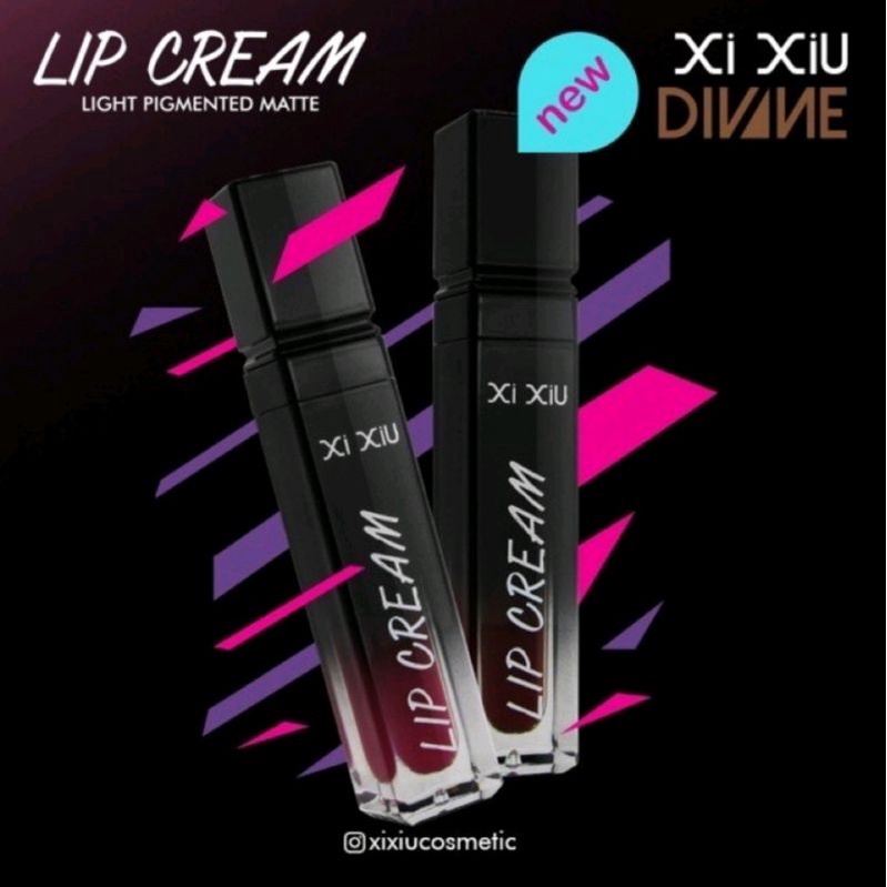 Xi Xiu Divine Lip Cream Light Pigmented Matte | Lipcream BPOM