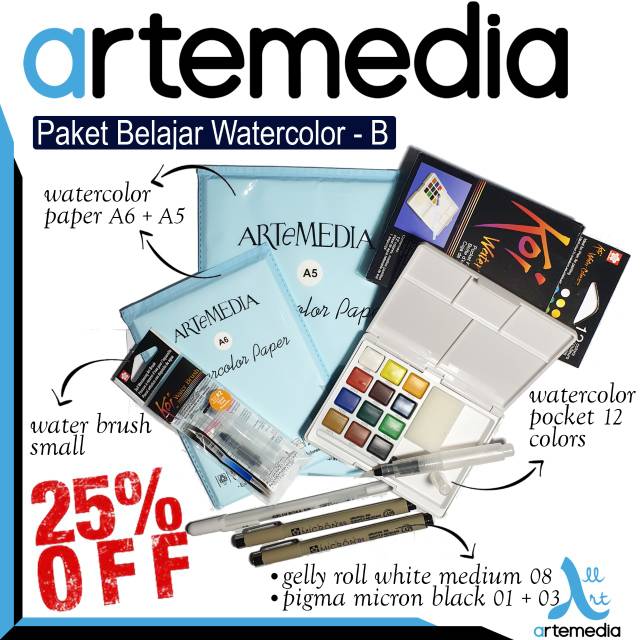 

Paket Belajar WaterColour B
