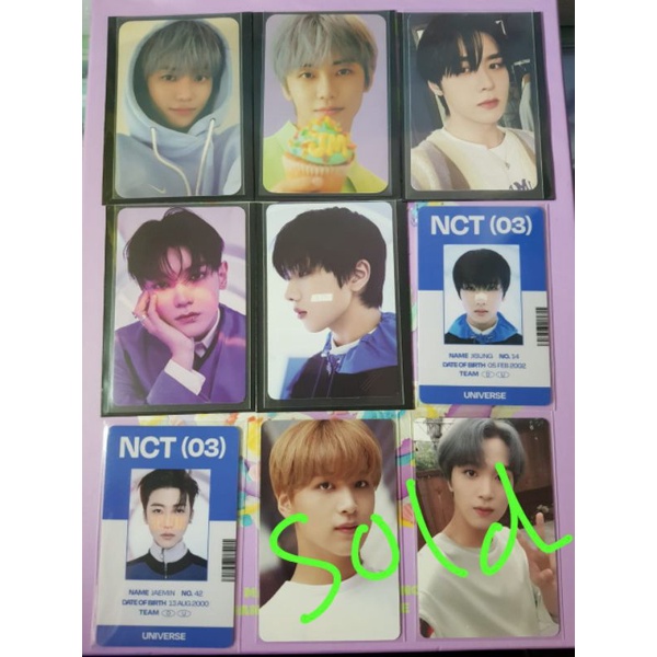 Jaemin hoodie biru selca photopack sg21 nahoodie