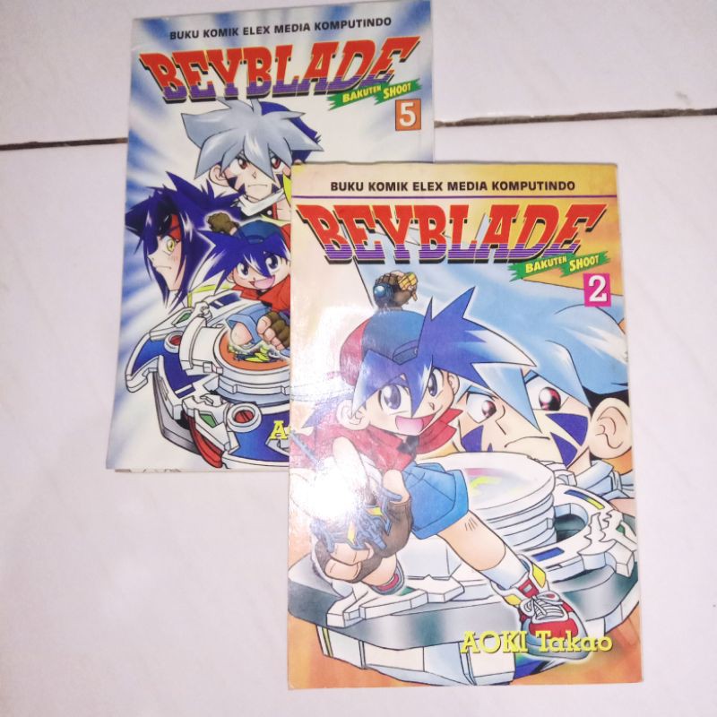 komik beyblade satuan