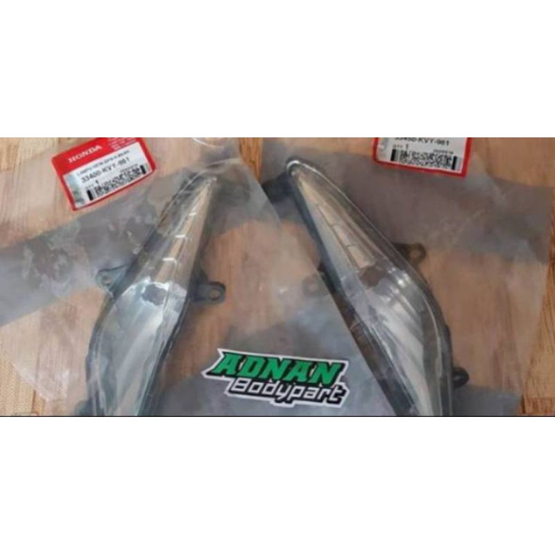 33400KVY961 Lampu Sein Depan Kanan 33450KVY961 Lampu Sein Depan Kiri Beat Karbu