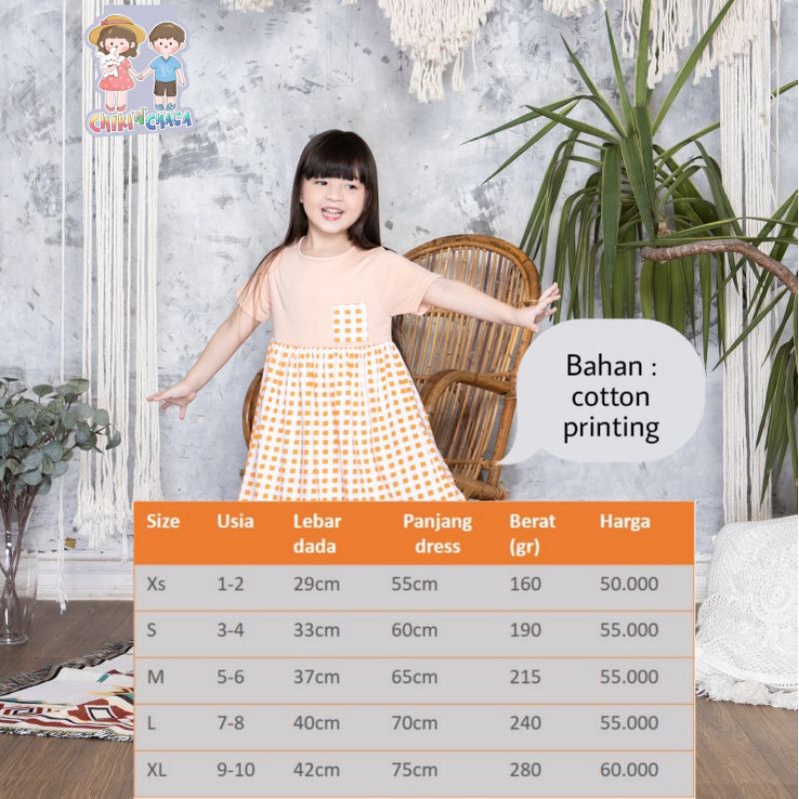 Baju anak harian | daster anak | daily wear chiki n chacha