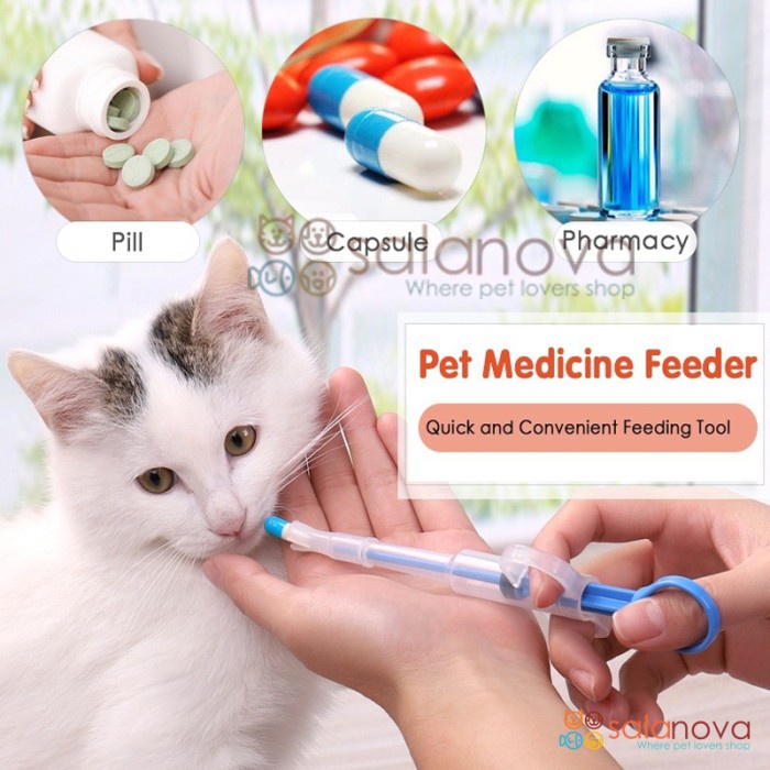 Pelontar Obat/Feeding Kit Alat Pemberi Obat Hewan