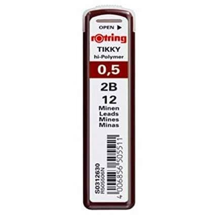 

Kusus Hari Ini Rotring Tikky Leads Pencil/Mechanical Pencil Refill 0.5 2B Diskon