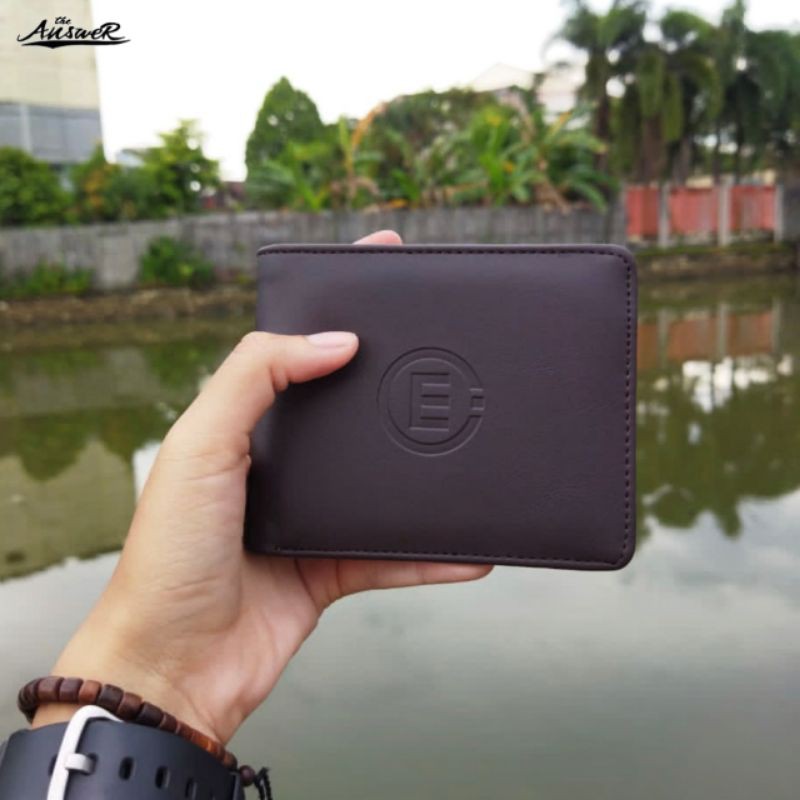 DOMPET MURAH PRIA EVIL ARMY "JOYS DARK BROWN"