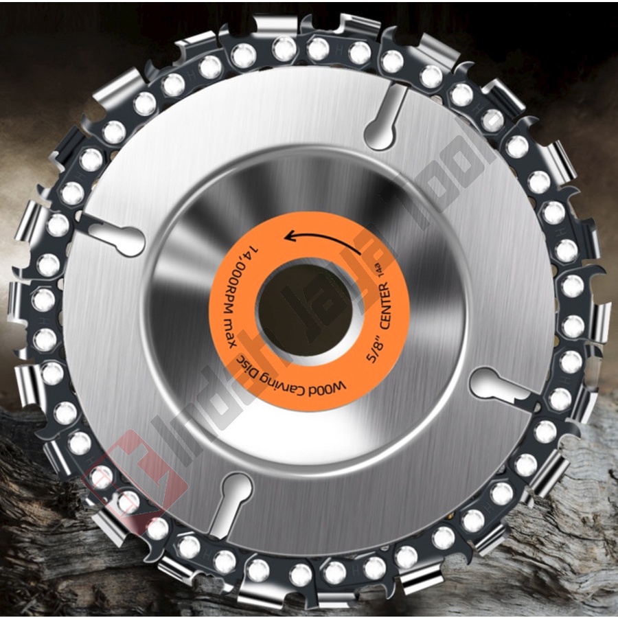 IKURA WCD201 Chain Carving Disc Mata Gerinda Gergaji Ukir Chainsaw