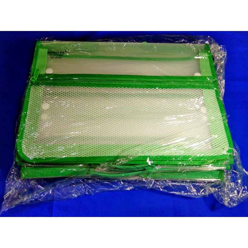 

Dataflex VD4010 Zipper Bag (kancing + jaring) Merah / Kuning / Hijau / Biru - 1 Pack / 12 Pcs