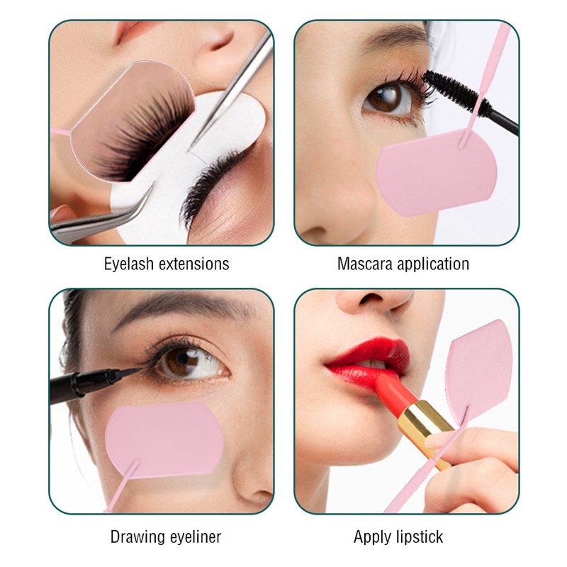 TK Spray Paint Eyelash Inspection Mirror Beauty Tool Grafting Eyelash Glass Mirror Handheld Inspection Mirror