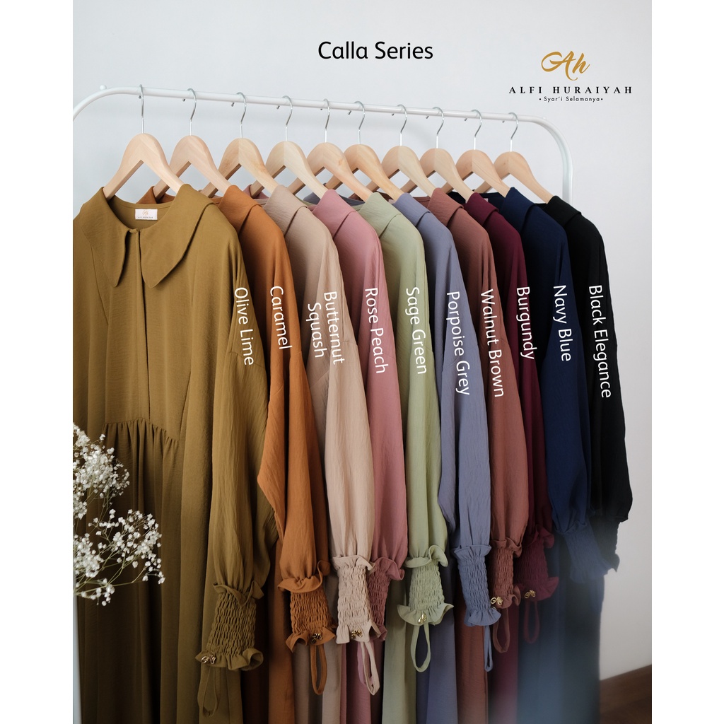 CALLA Set Tunik Khimar by ALFI HURAIYAH klambieakhwat | Tunik set rok jilbab