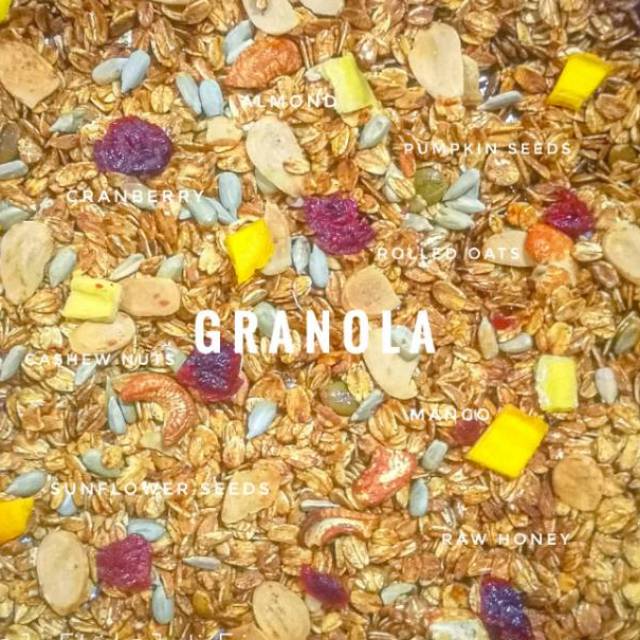 

#joyFITgranola GranoFIT homemade granola sehat dengan madu hutan 100g 250g 400g