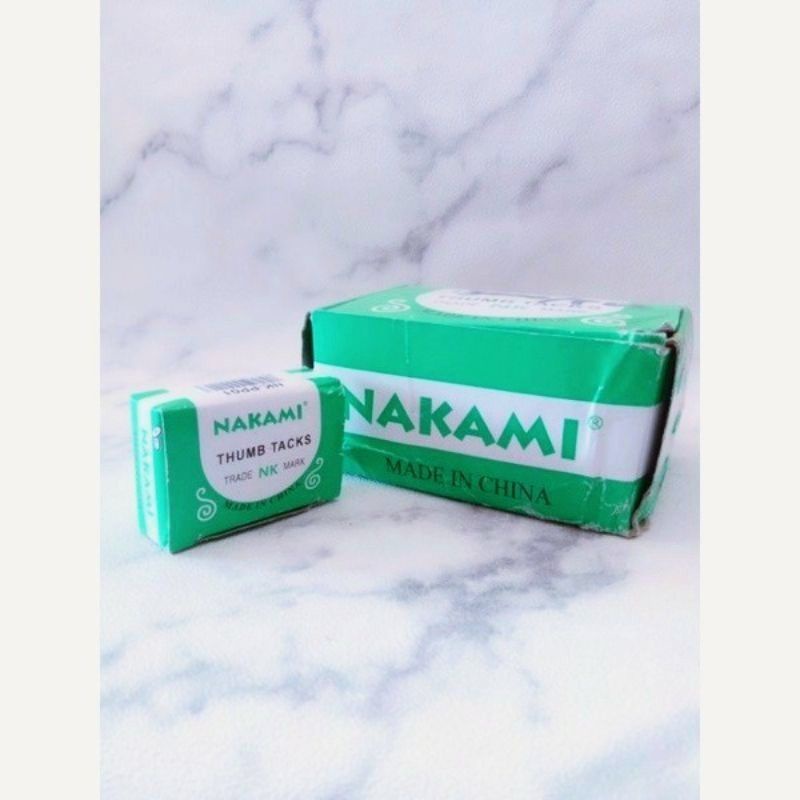 

Paku Payung NAKAMI 1 Kotak isi 24 paku payung, paku serbaguna
