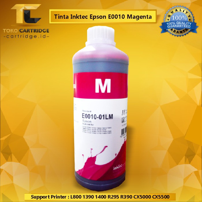 Tinta Refill Inktec E0010-01L Dye Base 1 Liter New
