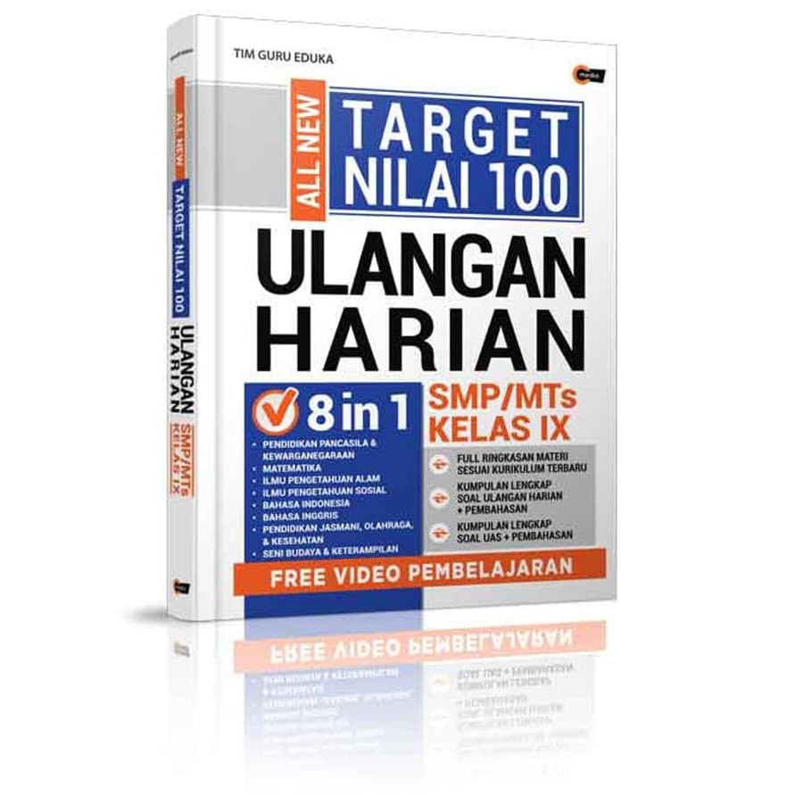 All New Target Nilai 100 Ulangan Harian Smp Mts Kelas Ix Shopee