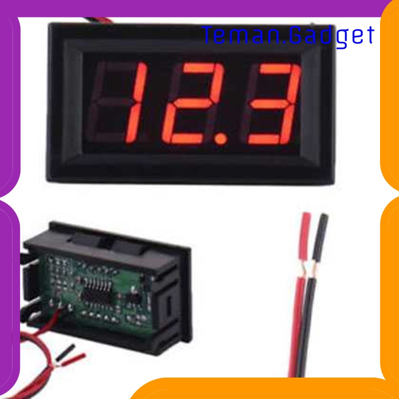 TG-DG519 ATORCH ALAT PENGUKUR TEGANGAN LISTRIK VOLTMETER LED - 123