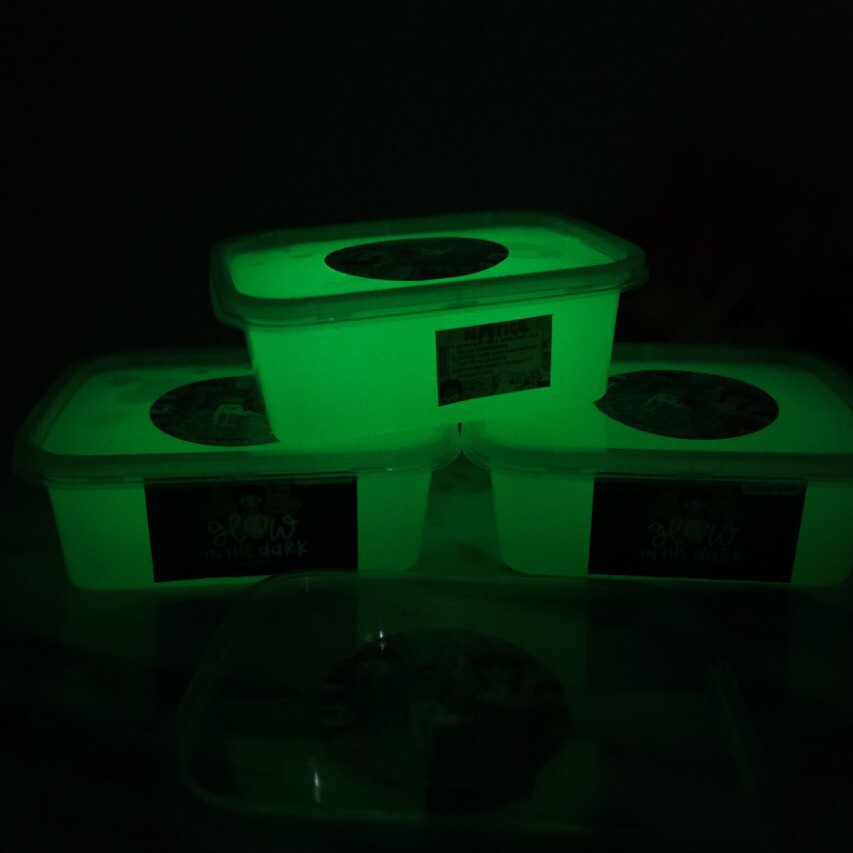 GLOW IN THE DARK SLIME 200GRAM BY ELIPTOYS BEST SELLER