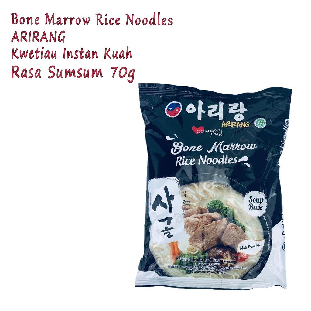 Kwetiau instan *Arirang Bone Marrow Rice Noodles * rasa sumsum * 70g