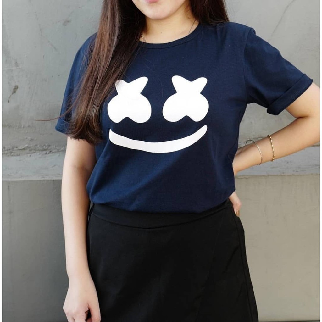 Kaos Marsmello (Biru Navy)