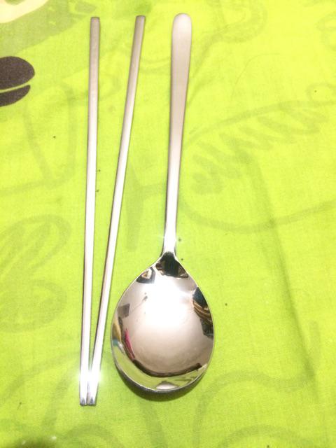 [real Pict] Sujeo Sendok Sumpit Korea Stainless