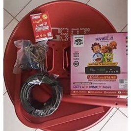 Parabola mini siap pasang tv digital nasional lengkap