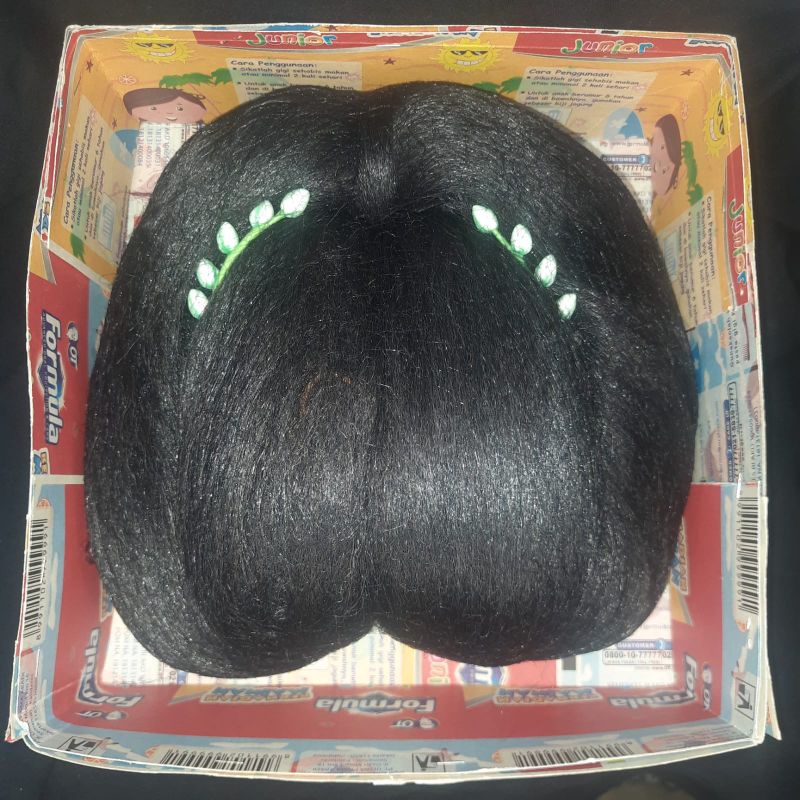 sanggul jawa tekuk besar/ konde tekuk adat jawa/sanggul tearis