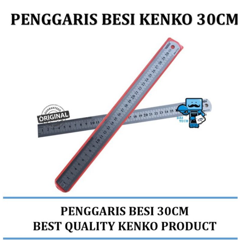 penggaris besi kenko 30 cm