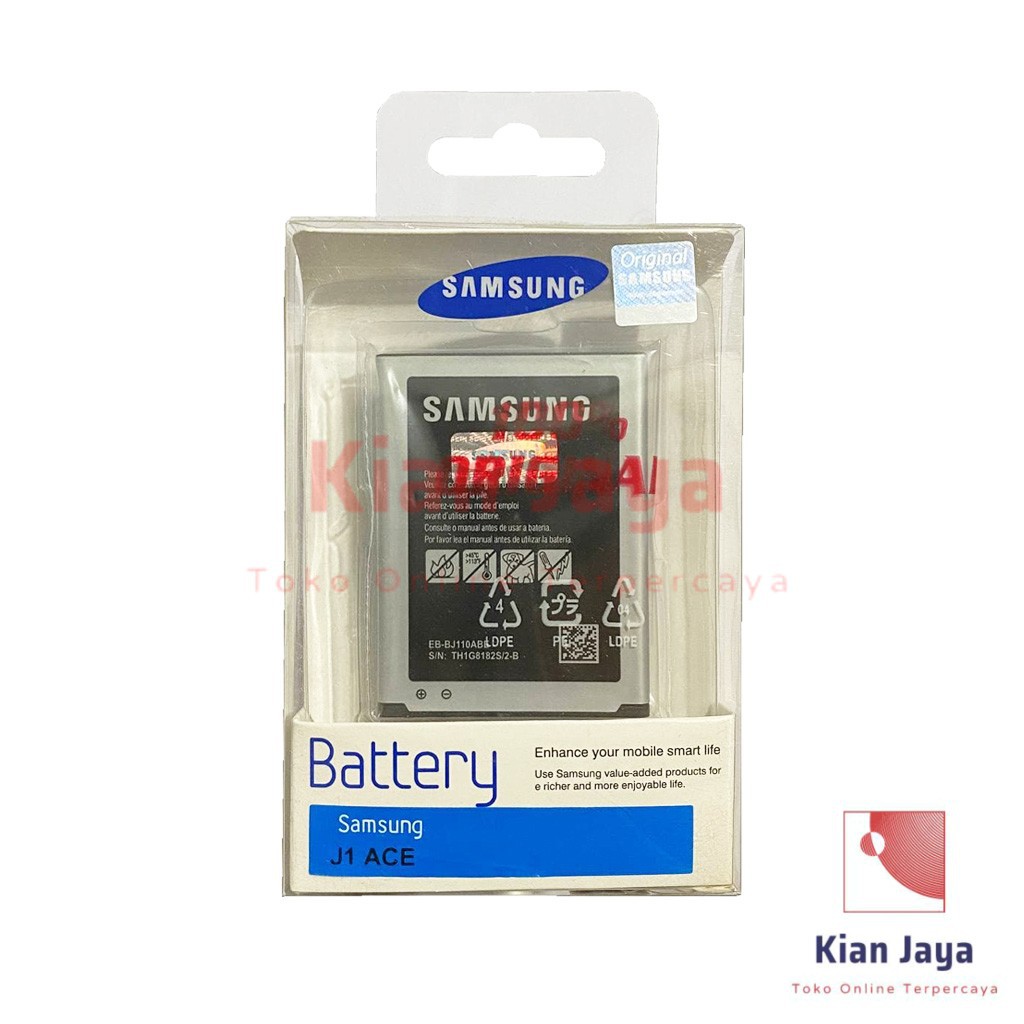 [Garansi 100% Ori] Baterai Samsung Galaxy J1 Ace / J110 Batre Batrai battery Hp EB-BJ110ABE Original