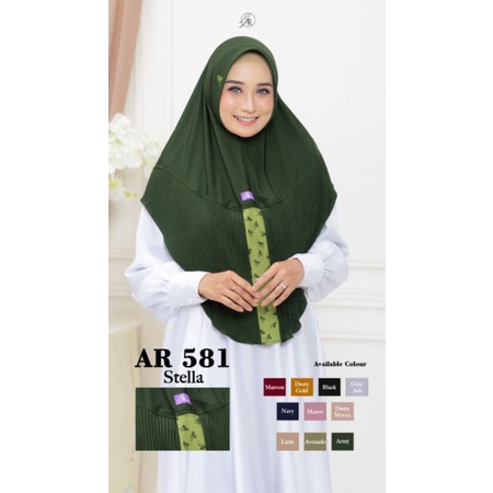 Ar 581 hijab blusukan terkini