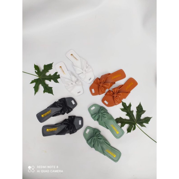 sandal wanita terbaru 2022 simpel elegan sandal wanita model baterflay #sandal# sandal wanita import