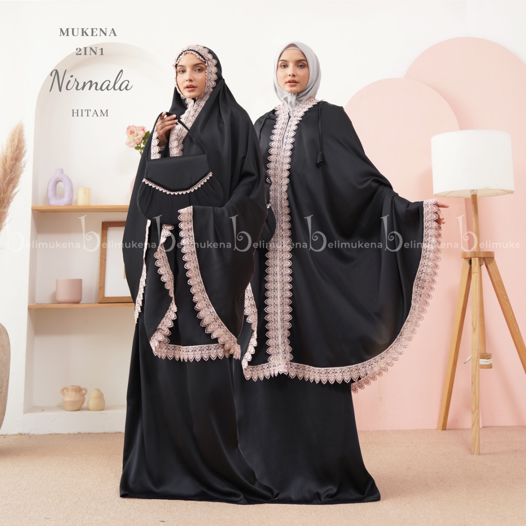 mukena dewasa silk 2in1 nirmala