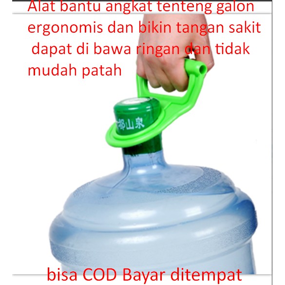 Alat bantu angkat tenteng galon ergonomis dan bikin tangan sakit dapat di bawa ringan dan tidak muda