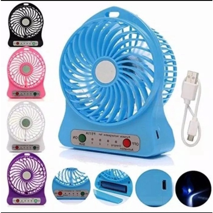 Kipas Angin Mini Portable Travel Fresh Summer Desk Mini Fan