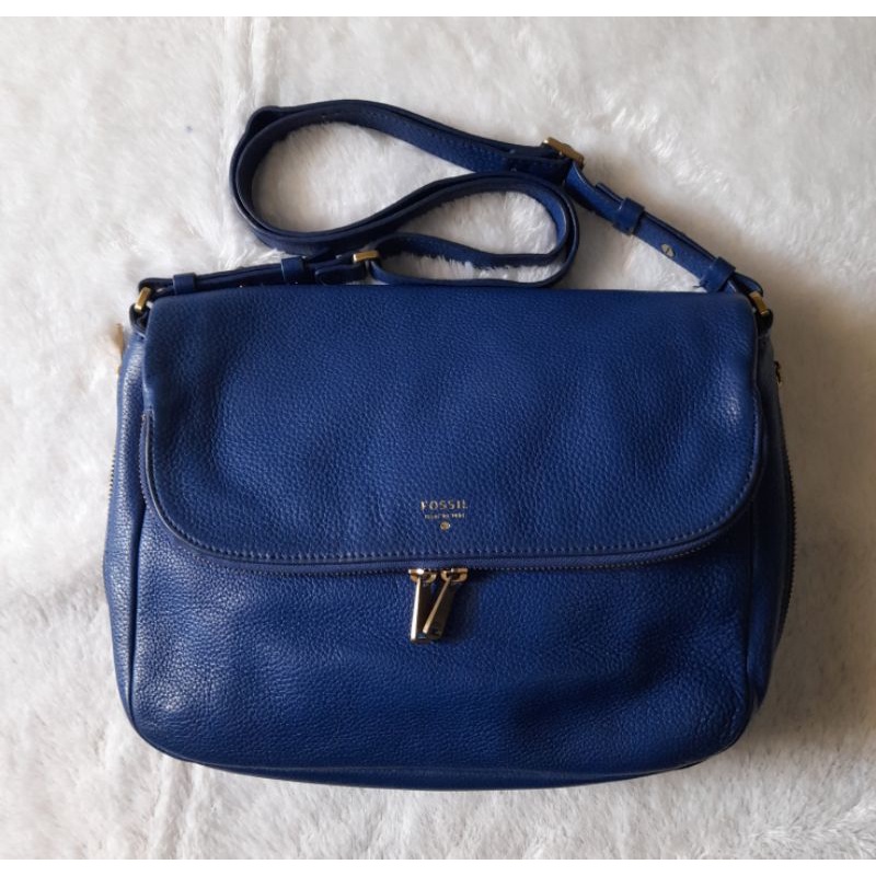 tas fossil preston crossbody preloved