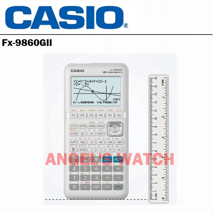 Casio FX 9860 Gll SD - Kalkulator Graphic Kuliah - 9860G3 SD