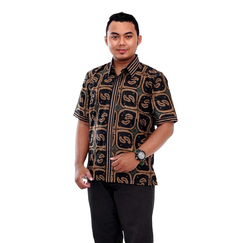 Atasan Batik Wanita Blouse Modern Tiga Model Lengan -Pendek - 7/8 - panjang S-M-L-XL-XXL-3L-4L-5L-6