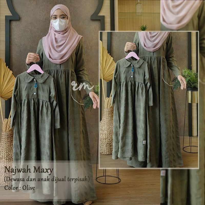Najwah mom and kids series ori Ratu mulabees