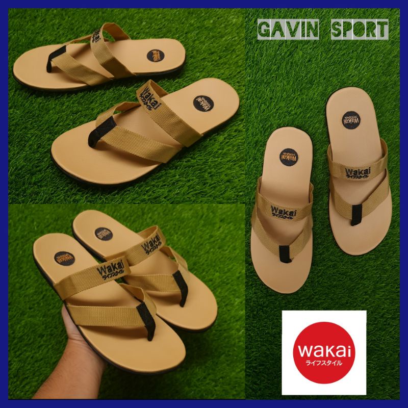 SANDAL PRIA DAN WANITA WAKAI JEPIT GUNUNG MURAH PROMO / SANDAL DISTRO KASUAL COWOK CEWEK COUPLE