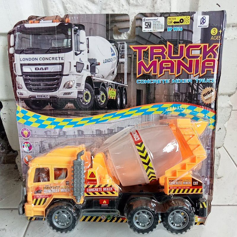 BP 9016 - Mainan Truck Mania Mobil Konstruksi Molen Bp9016
