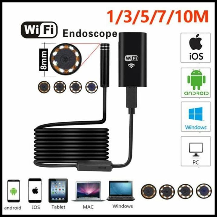 3 Meter Wifi Camera Endoscope Waterproof Android Iphone 720P
