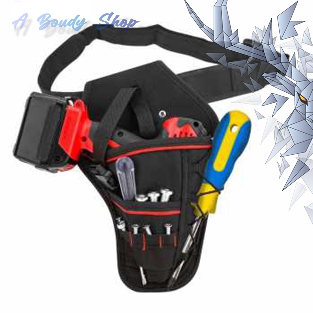 Tas Pinggang Perkakas rill Holster Waist Tool Bag Serbaguna Waist Pocket Tool Oxford Material Tas Ke