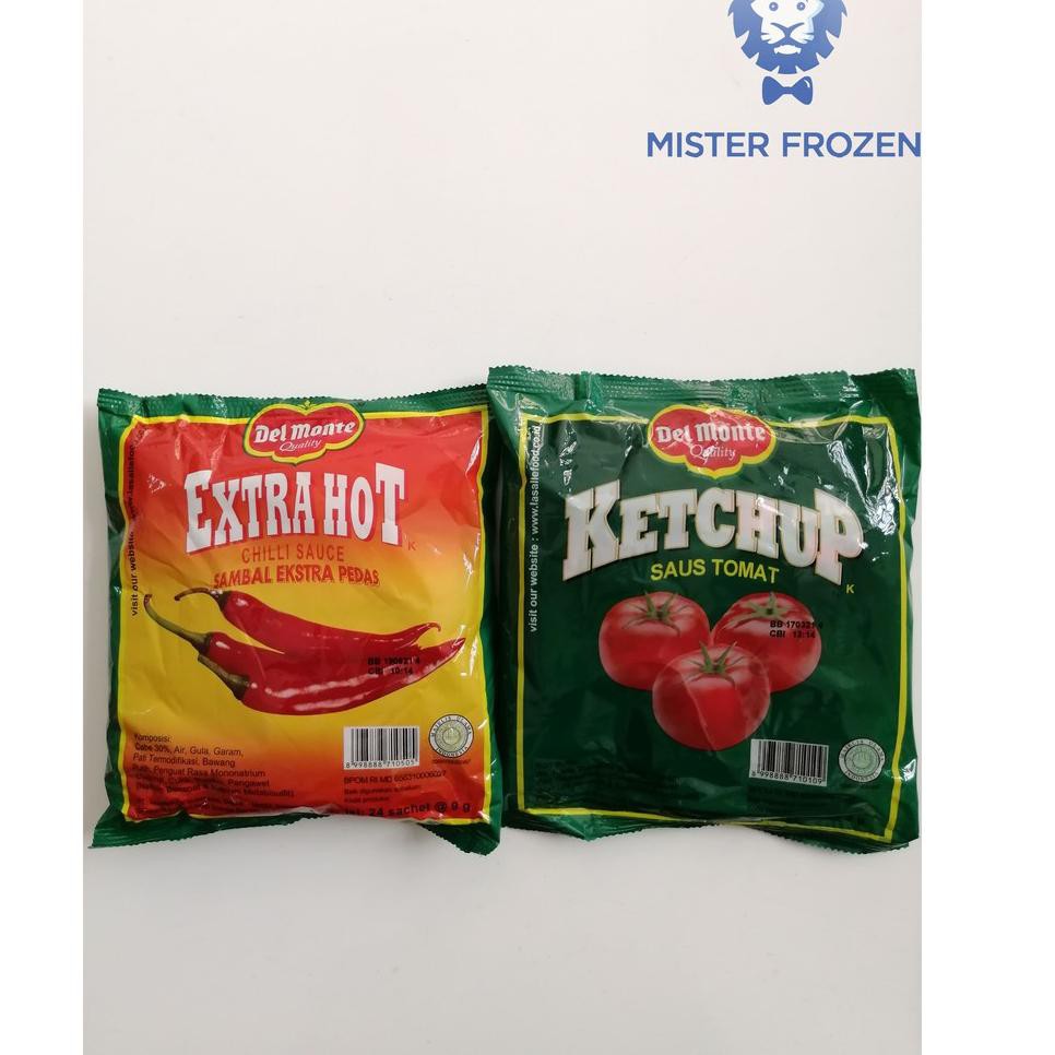 

FLASH SALE DELMONTE Extra Hot / Tomat Sachet 9gr x 24 pcs