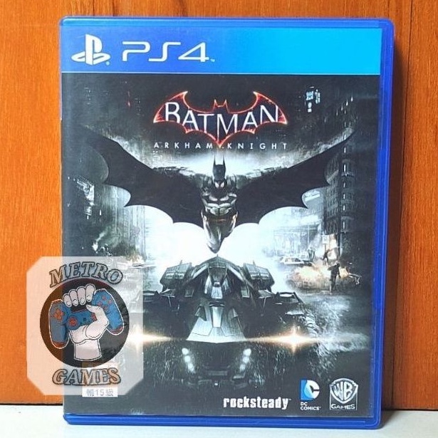 Batman Arkham Knight PS4 Kaset PS 4 Arkhamknight Arkam Knights Playstation PS 4 5 Betmen Arham Bat Man Reg 3 Reg3 spiderman superman super man spider marvel super hero superhero Games ps4 ps5 reg 3 region asia