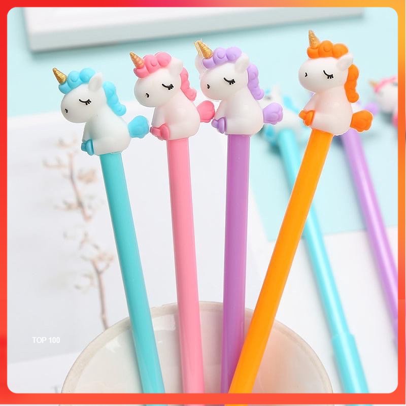 

[MDP] PULPEN CHUBBY UNICORN - BALLPOINT BOLPEN PENA GEL LUCU UNIK KARAKTER CANTIK