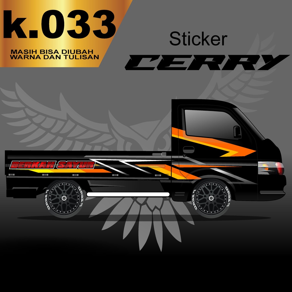 Decal Sticker New Carry Pick Up-Stiker Carry New k.033